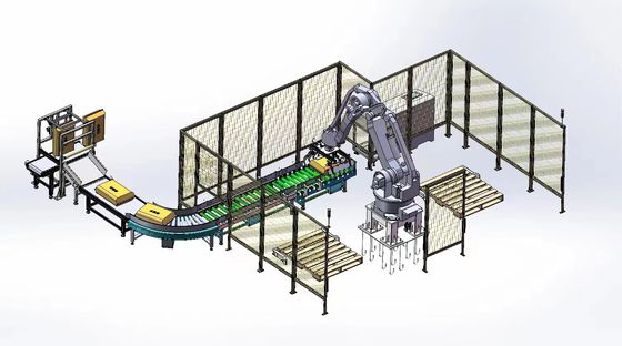 Elektrische robotverpakkings- en palletverwerkingsapparatuur