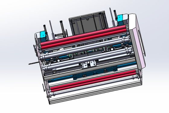 Automatische PLC-controle stof rollen verpakkingsmachine voor buisvormige stof