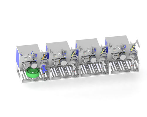 Robotspeelmachine voor het palletiseren van PET-banden met een capaciteit van 80 kg en een dubbele servomotor voor automatische bandwikkeling
