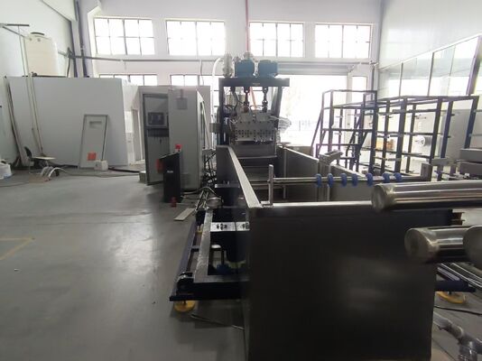 Hoge capaciteit 240 kg/h PP bandextrusie