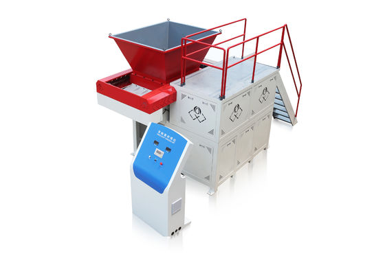 PVC-PET-machine voor het versnipperen van een enkele as