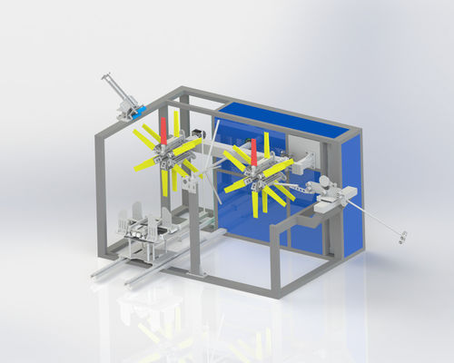 PE PERT Plastic Pipe Automatic Winder PLC Control Makkelijk te bedienen