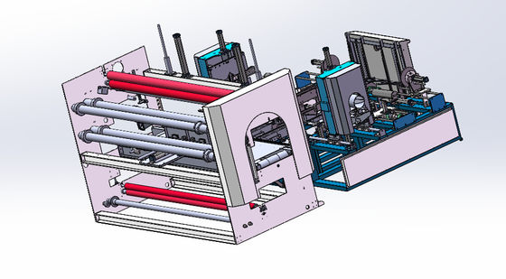 PE-film automatische textielrolverpakkingsmachine Stretch film wikkelmachine