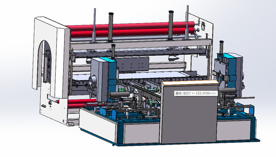 Intelligente vacuüm automatische stoffen rollen verpakkingsmachine PLC controle 380V 50Hz