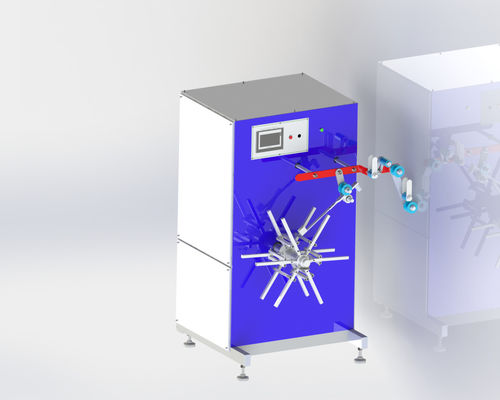 Automatische rubberband slang winder machine hoge precisie energiebesparing