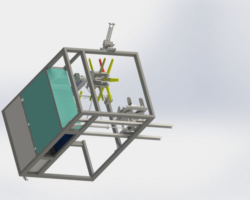Eenvoudige / dubbele kunststofbuis wikkeling machine Flexible werking