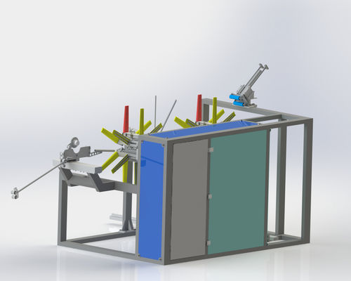 Plastic HDPE LDPE-buizenwindel Automatische enkel- of dubbelstationbuizenwindel