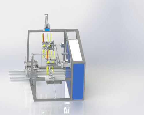 Dubbelstation Plastic Pipe Winding Machine Plastic PE PERT Tube Coiler Machine