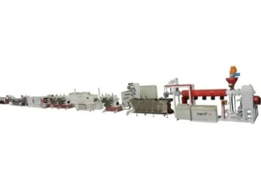 PET-PP-extruderingslijn voor verpakkingsbanden