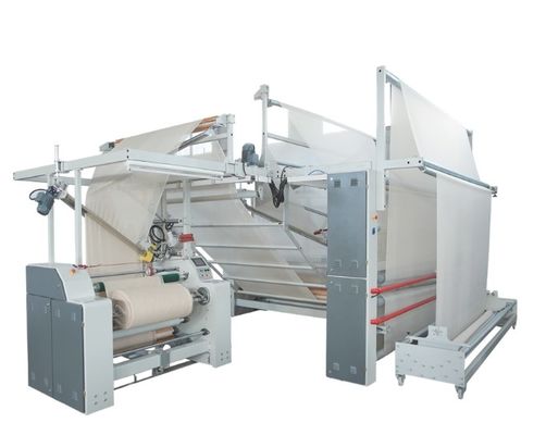 Verpakkingsmachine voor het verpakken van textielkussenkernen 6 rollen/min. met inspectie
