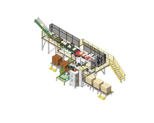 Elektrische verpakkings- en palletverwerkingslijn Automatische palletverwerkings- en depalletverwerkingsmachine
