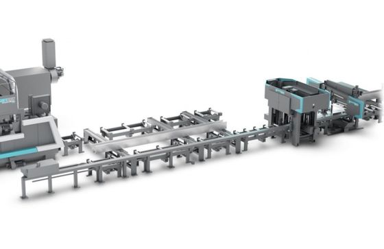 Automatische hogesnelheidsrobotische palletiserende en depalletiserende PLC-besturing