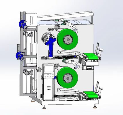 Maximaal 500 mm pakket OD geautomatiseerde PP-bandwinder