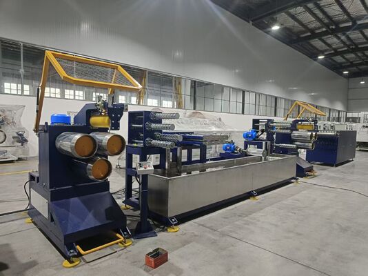 Verplaatsbaar Ontwerp & Verstelbare Temp (10-25°C) Dubbele Tanks – PP Band Extrusielijn