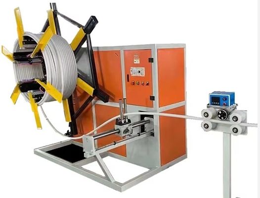 Microspray-tape plastic pijp winder machine dubbel spoelen voor productie-installatie